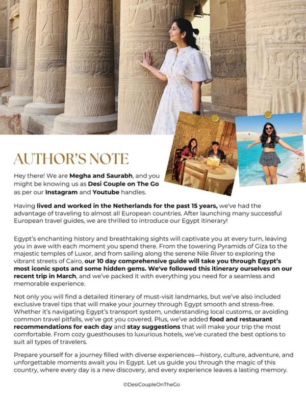 10-Day Egypt Itinerary - Image 2